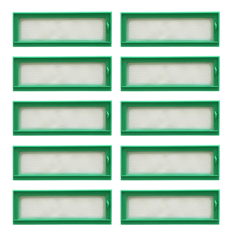 

10Pcs Replacement Dust Filters Hepa Filters for Vorwerk Kobold VR200 Vacuum Cleaner Accessories