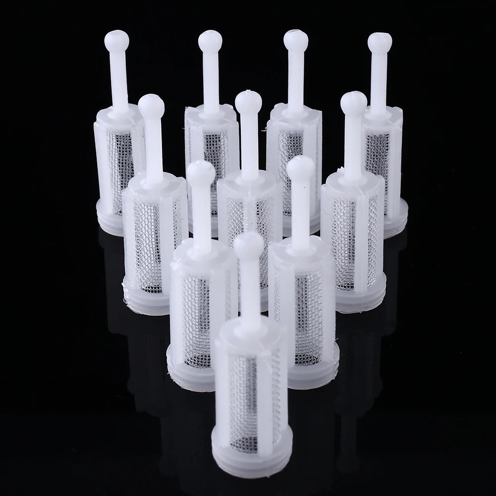 Новый Белый Универсальный 10 шт. гравитационный распылитель горшок фильтры для