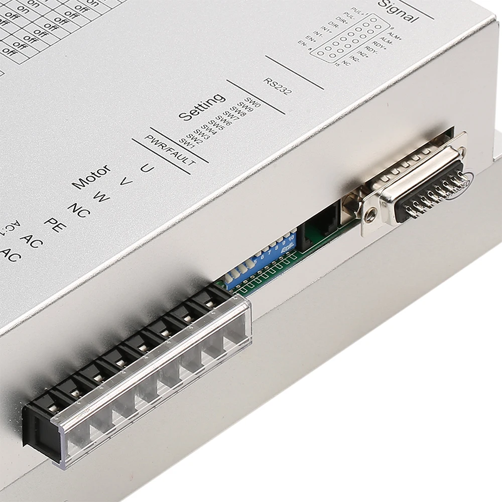 Цифровой Драйвер шагового двигателя Rtelligent 3 фазный 220 В переменного тока Nema 42