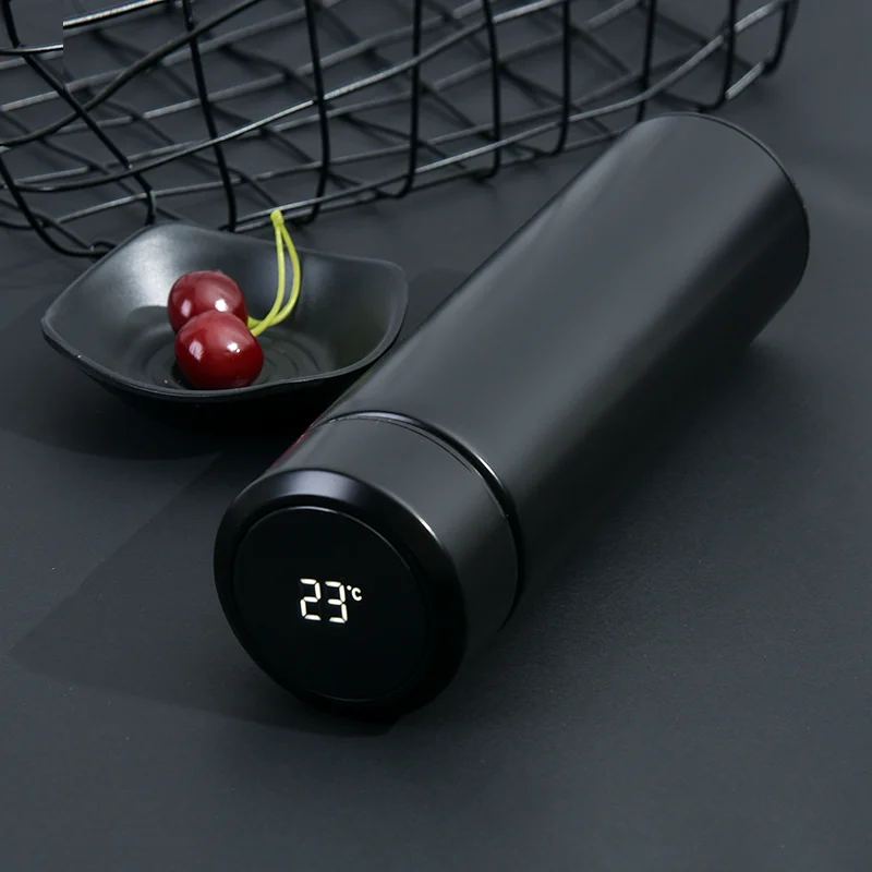Fashion Brand Thermos Water Bottle botella termo Stainless Steel Tumbler Temperature Travel Mug Tea Flask thermos café Mugs | Дом и сад