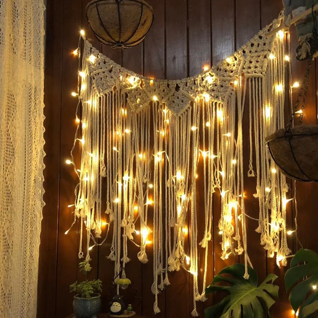 

100 LEDs String Lights with 7 Color String Fairys Lights lexible, bendable Landscaping scene Home party decoration Bunch Lights