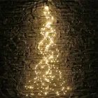 Светодиодная гирлянда Водопад из медной проволоки, 300светодиодов