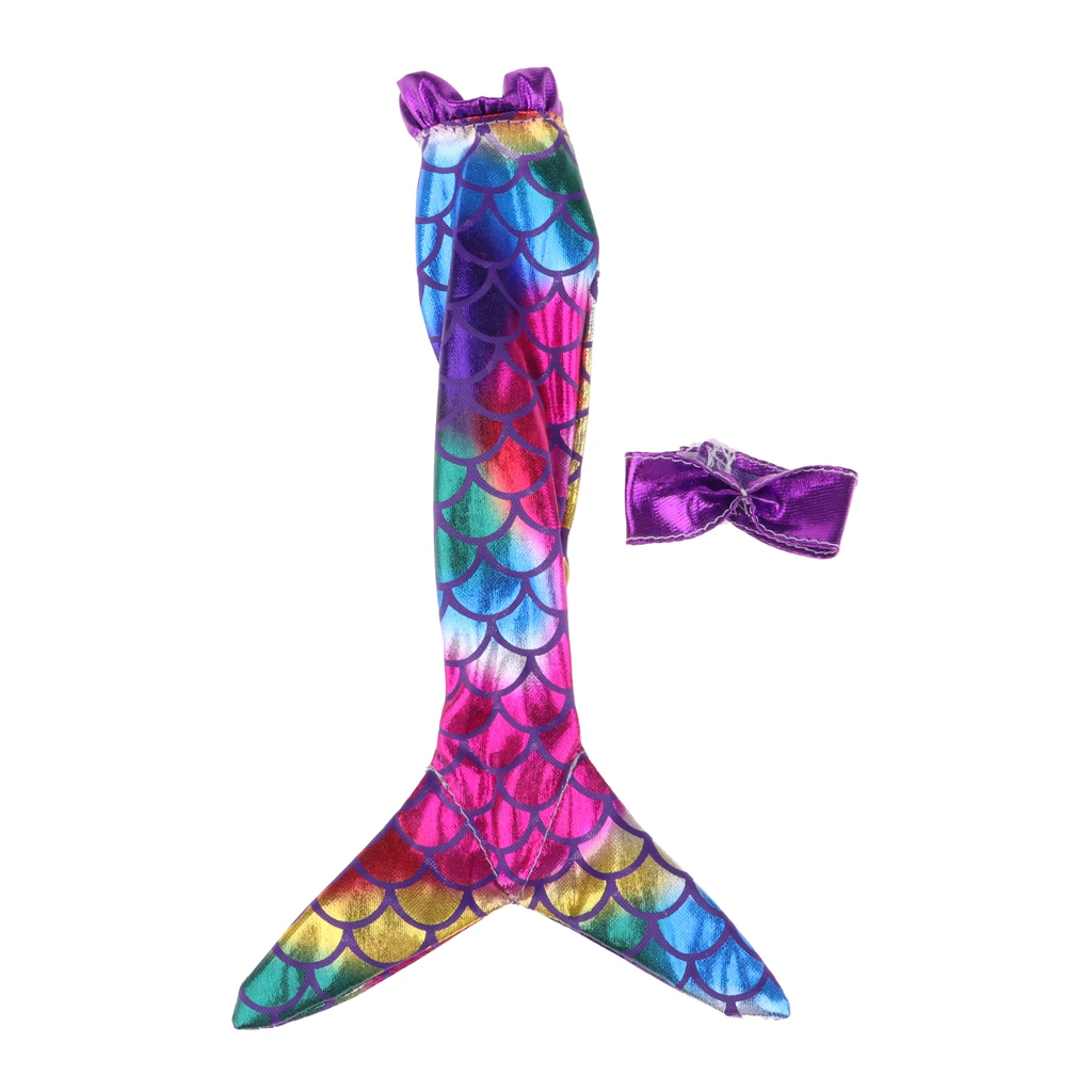 Популярное платье-русалка платье для купания купальный костюм кукол Красочное |