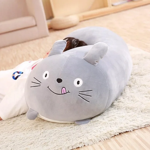 totoro 30-90 см Милая угловая био Подушка японская анимация Sumikko гураши плюшевая игрушка мягкая подарок на День святого Валентина для маленьких детей Подарки для девочек - Цвет: totoro