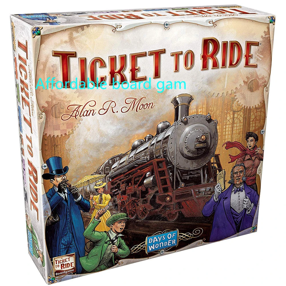 Билет для езды и настольная игра расширения 1912 Европы TTR | Спорт развлечения