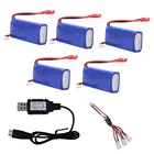 Аккумулятор Lipo и зарядное устройство USB для YiZhan X6 MJX X101 X102h X1Brushless H16 WLtoys V666 V262 V353 V333 V323 7,4 V 1200 mah