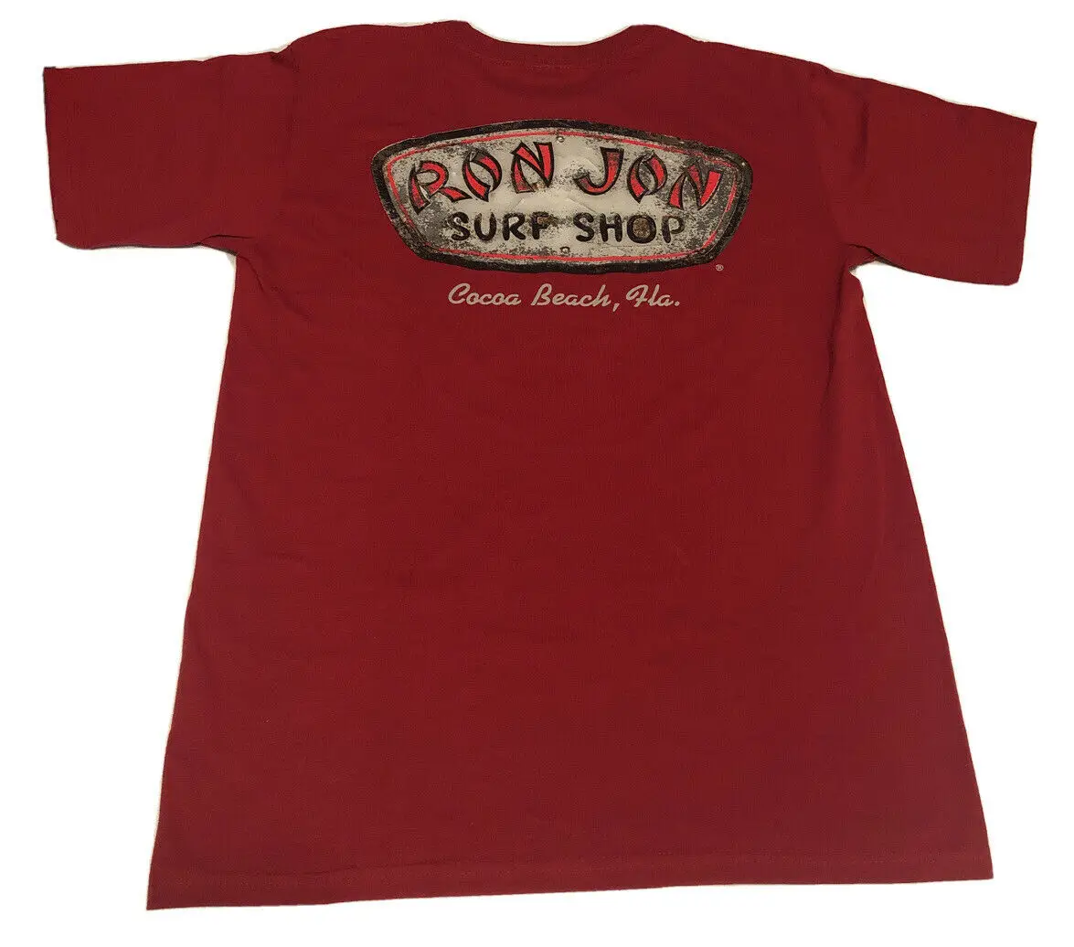 

~ Рон Джон магазин серфинга ~ какао пляж Fl ~ сувенирный магазин Красная футболка ~ Размер Средний