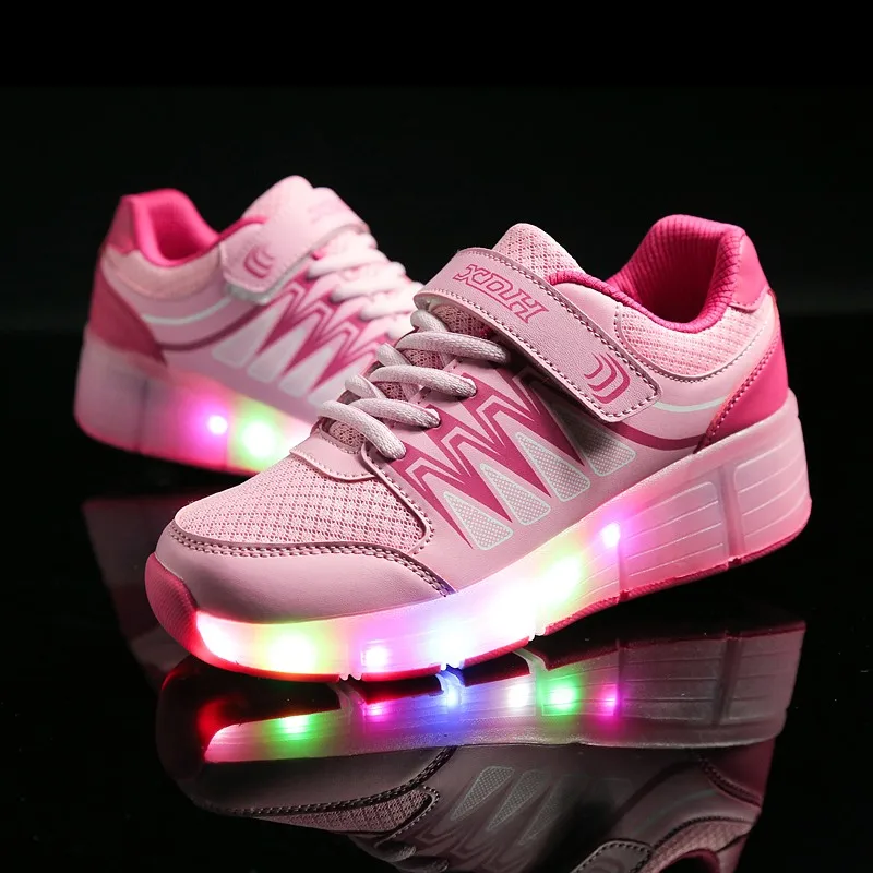 Детские кроссовки для мальчиков и девочек голубые розовые оранжевые со