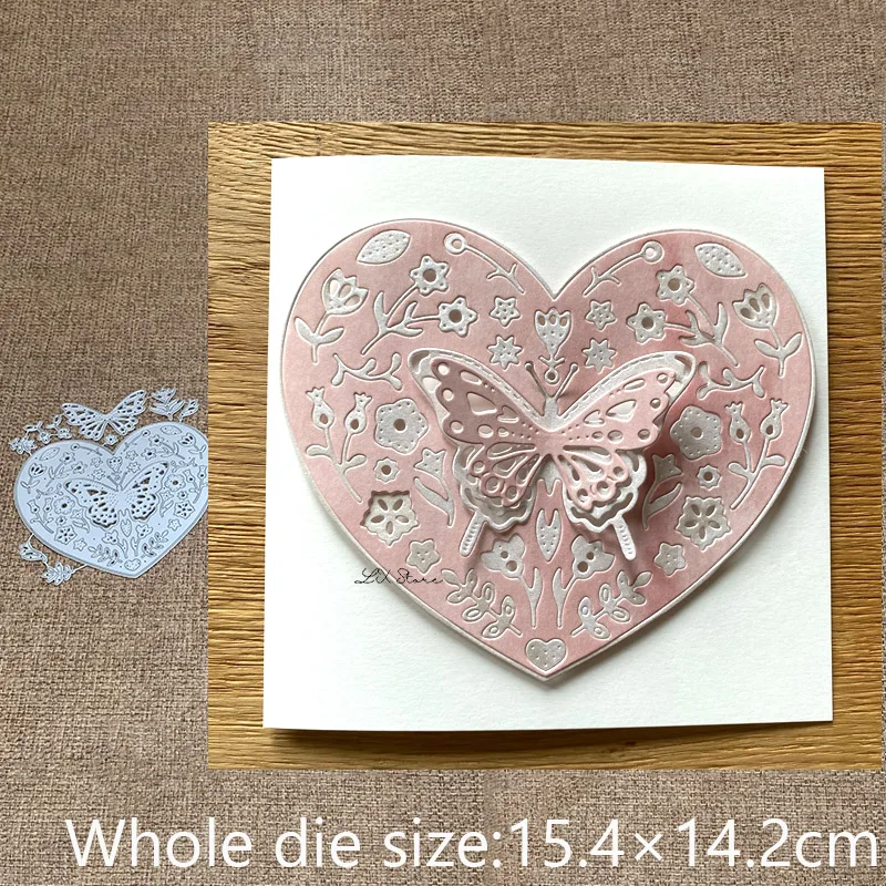 

New Design Craft Metal stencil mold Cutting Dies flower heart butterfly scrapbook die cuts Album Paper Card Craft Embossing