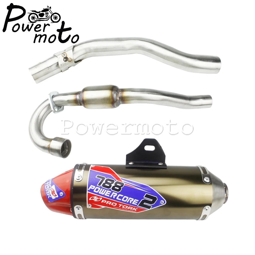 Глушитель выхлопной трубы для мотоцикла Honda CRF150F CRF230F CRF 150 250 150F 250F 2003-2016 |
