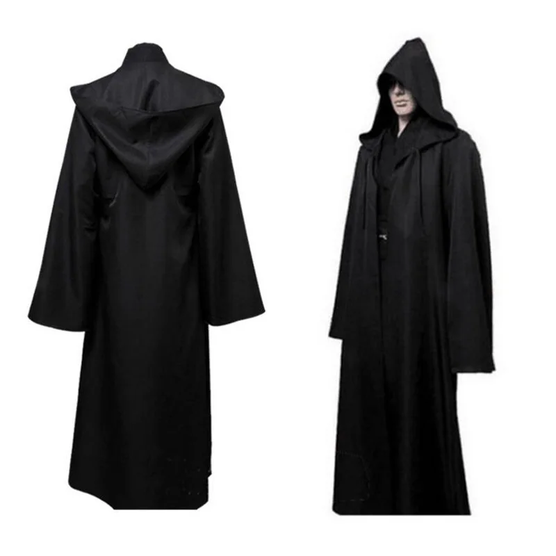 Плащ воина джедая из Звездных войн косплей мужской Халат с капюшоном для