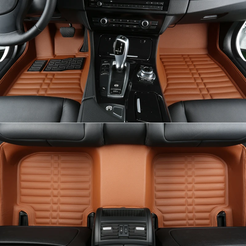 

No Odor Full Surrounded Special Car Floor Mats Wear-resisting Non-slip Carpets Waterproof Rugs for KIA K4