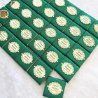 48 шт. персонализированный акриловый зубной налет, Подарочная коробка с биркой, подарочное украшение с именем на заказ, подарок на свадьбу, вечеринку, крещение