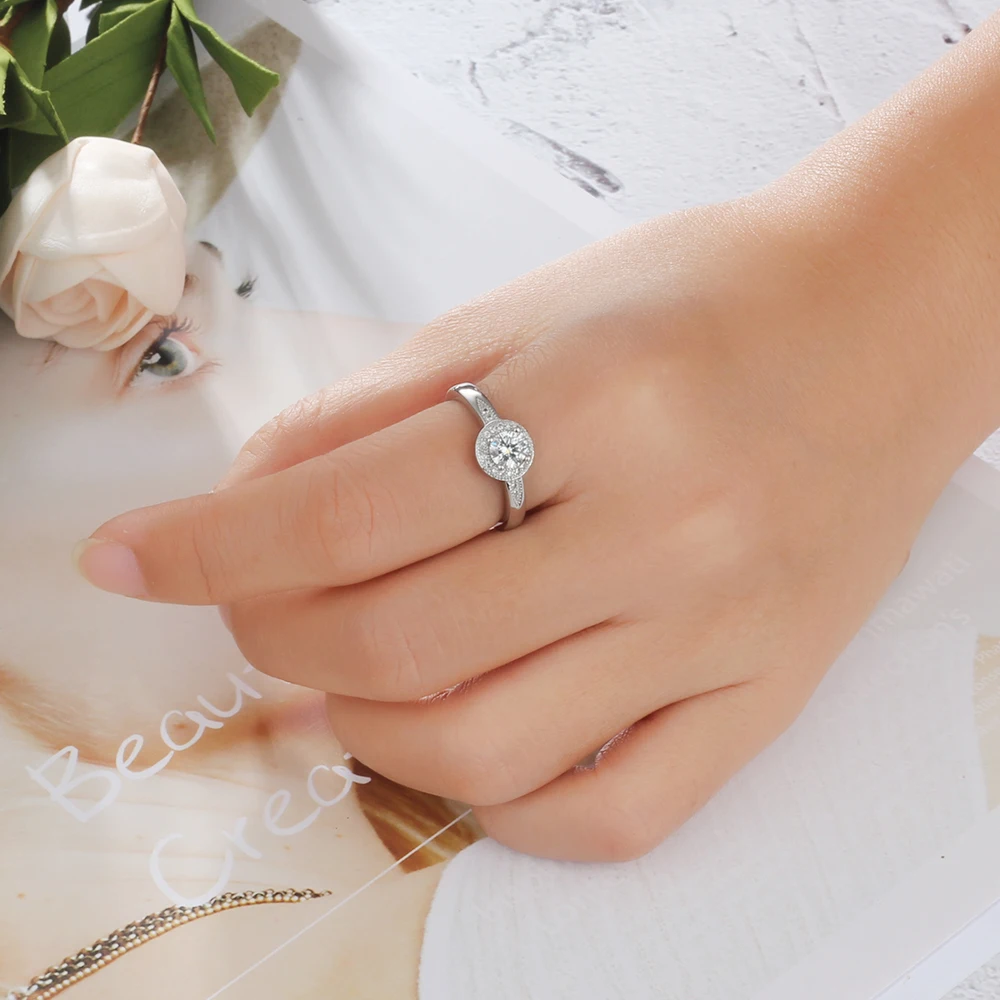 Персонализированные 925 пробы серебряные кольца с гравировкой имени для женщин