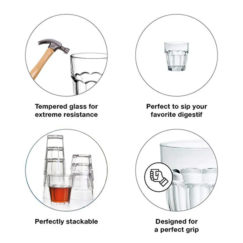 Акриловые чашки для вечерние пластиковые небьющиеся питьевые очки семейные