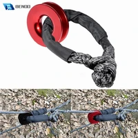 winch soft shackle recovery ring kits for off road on road suv 4x4 towing truck trailer recovery ring 41000lbs winch rope