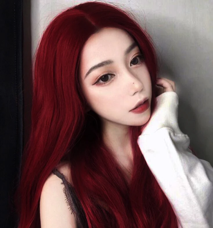 Парик ханьфу для пар длинные прямые волосы мужчин и женщин аниме-вечеринки