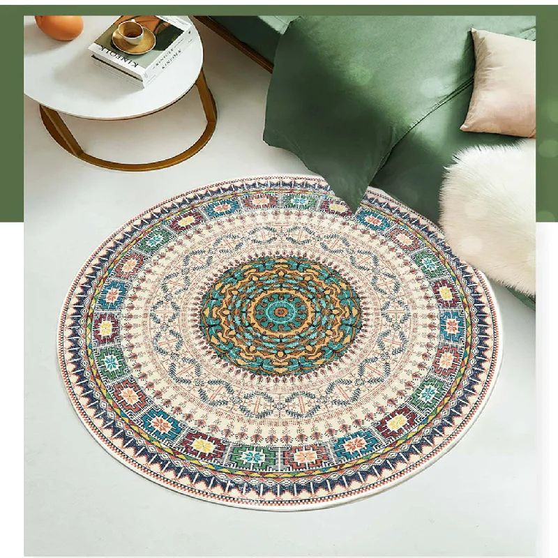 Скандинавский этнический узор марокканская гостиная спальня эркерная