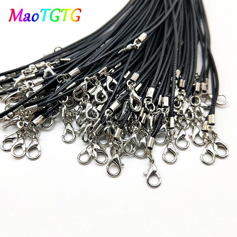 Цветной кожаный шнур 10 шт./лот 1 5 мм регулируемый плетеный разноцветный Ювелирная