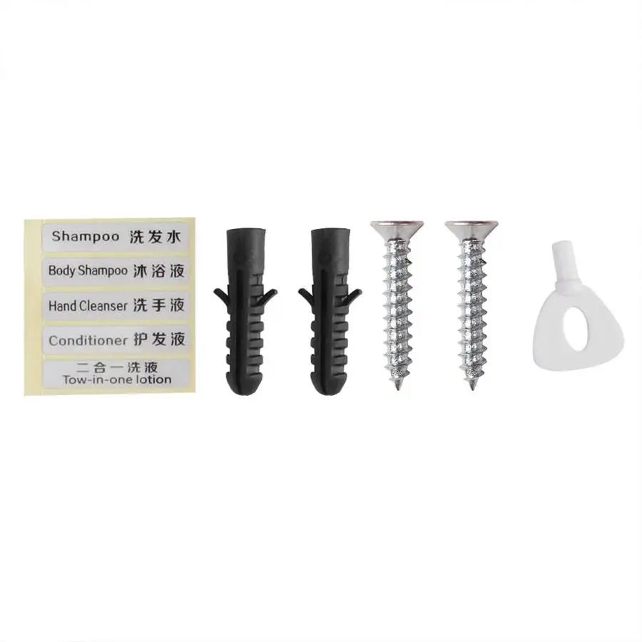 200 мл Кухня Ванная комната настенный дозатор для жидкого мыла шампуня гель душа