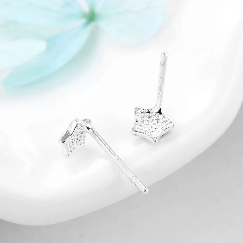 2018 Модные Разноцветные серьги с пятиконечной звездой и эмалью серьги-гвоздики из