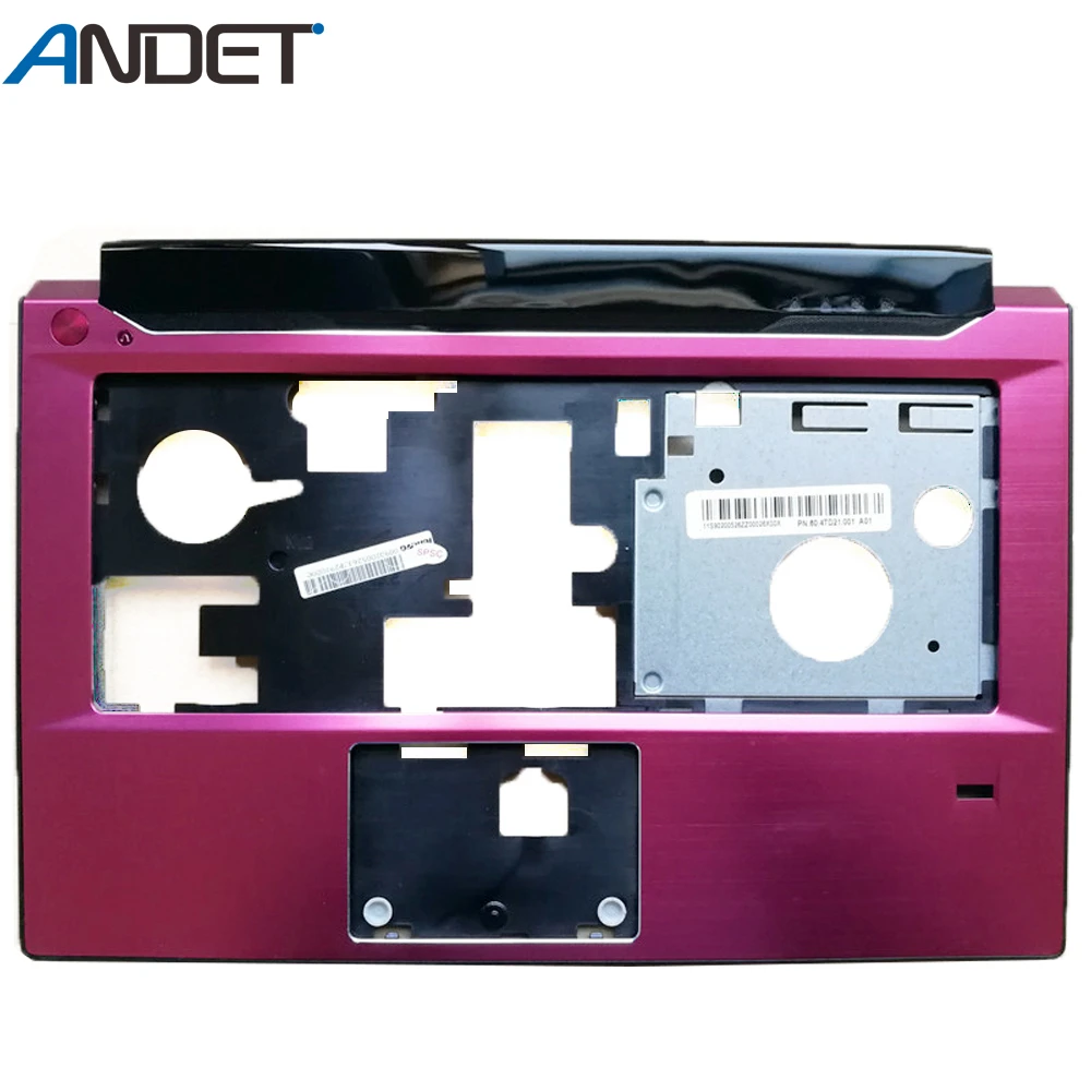 

New Original for Lenovo V480 Palmrest Cover Keyboard Bezel Upper Case with Fingerprint Hole Silver Black Red