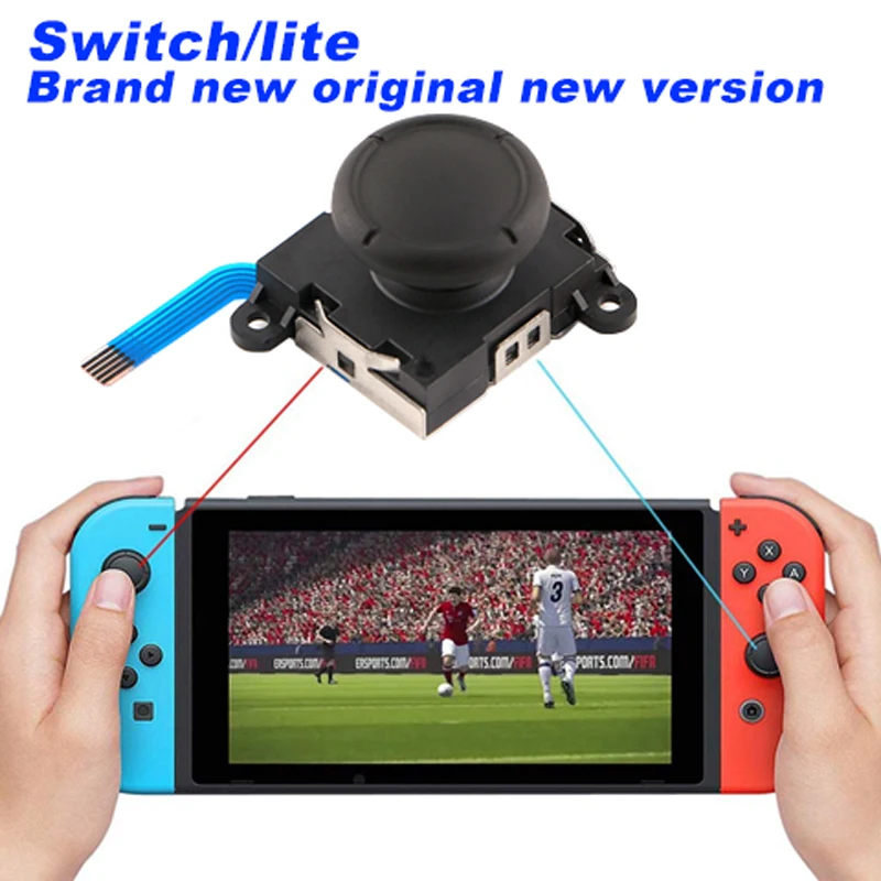Оригинальный 3D Аналоговый джойстик joy con для пальца Сменный датчик Nintendo Switch