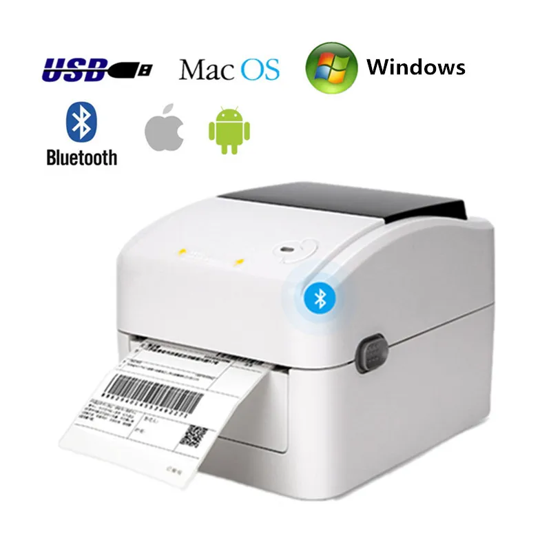 XP420 этикетка доставки 4-дюймовый Экспресс-Waybill цена продукта штрих-код QR-код