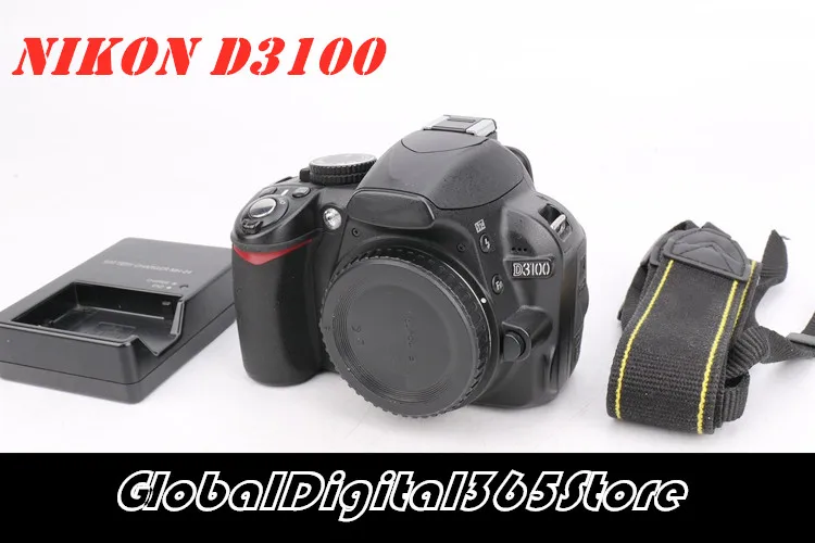 Бывший в употреблении Nikon D3100 14 2 мегапикселей формат DX CMOS сенсор 1080p HD корпус