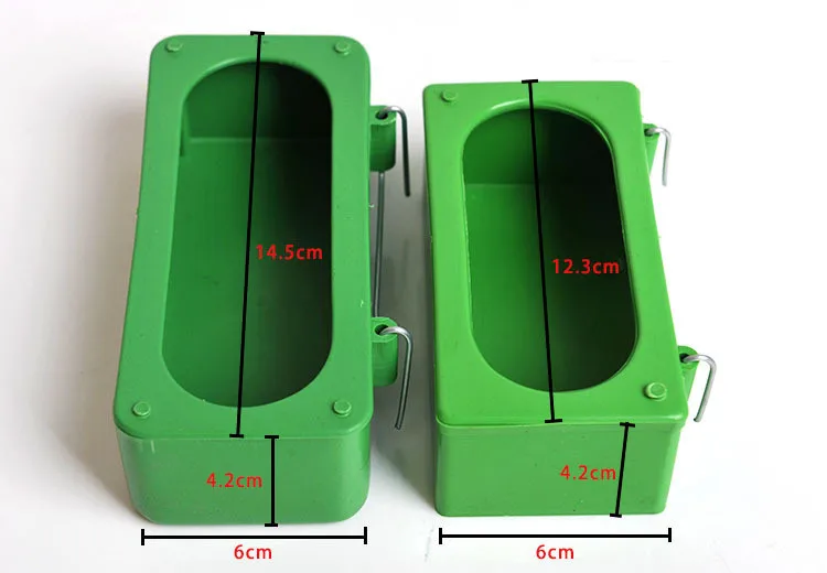 Домашние птицы Висячие корыто для кормления еда попугая воды миска всплеск Кубок