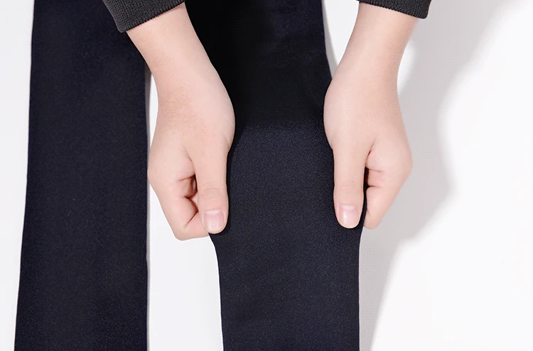 

Winter Leggings pants Women's Warm Leggings High Waist Thick Velvet Legging Solid All-match Leggings Women