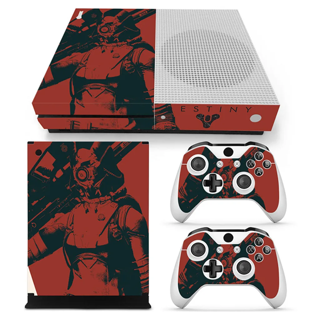 Бесплатная Прямая поставка защитная виниловая наклейка для консоли Xbox One S + 2 шт.