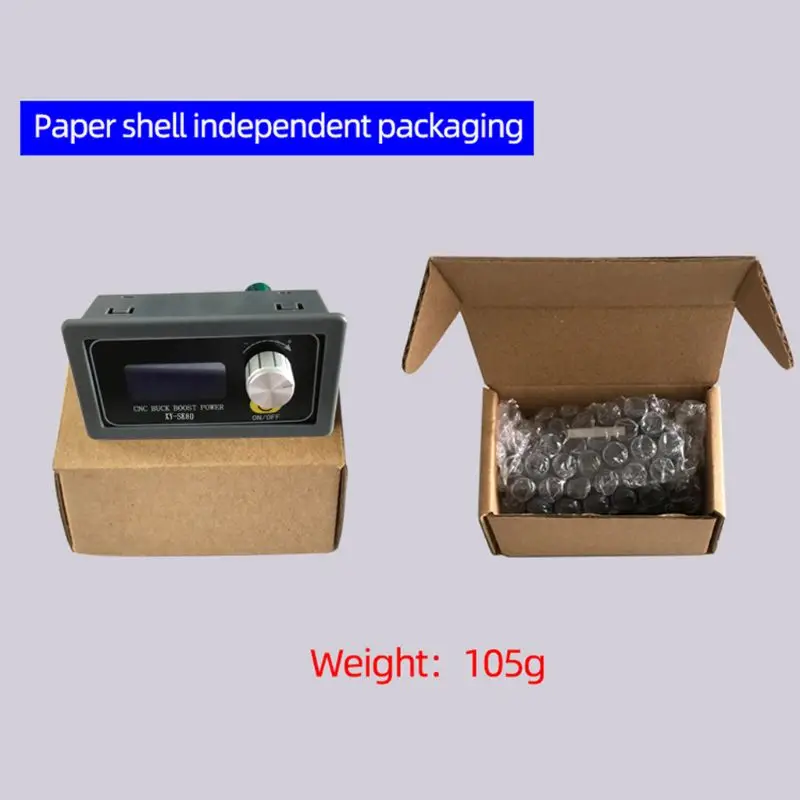 

SK80 Adjustable Automatic Buck-boost Module Constant Voltage Current DC Digital D2TD