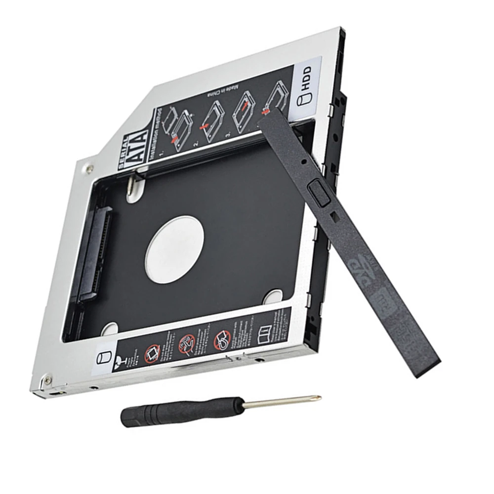 9 5 мм 2 й жесткий диск SSD HDD Caddy для MSI GE40 GE62 GT72 CX62 6QD GE72 6QF Apache Pro|Компьютерные кабели и