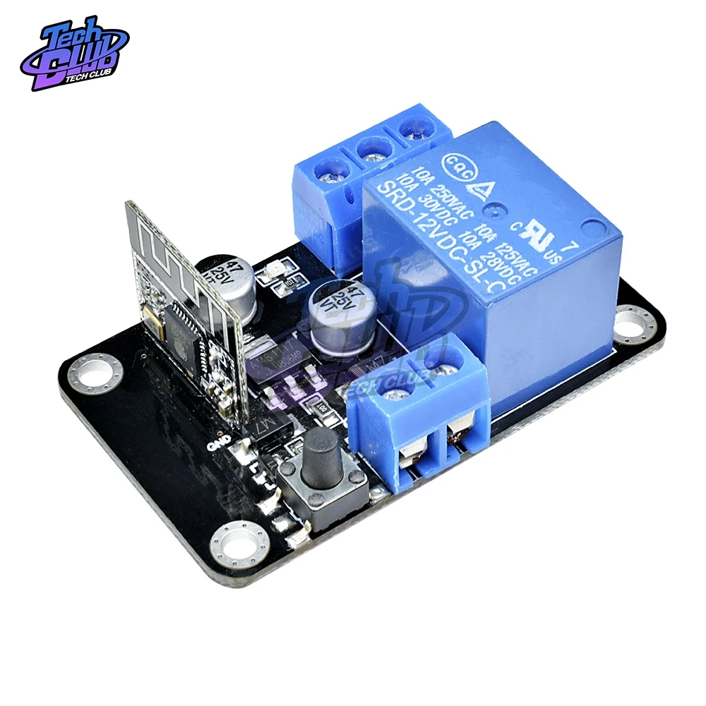 Реле Wi-Fi, 12 В постоянного тока, ESP8285