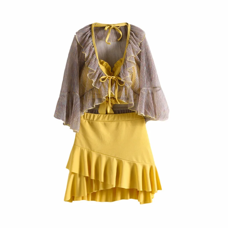 

Vintage Swimsuit Women's Split Hot Spring 2020 New Bikini Swimwear Bikini 2020 Swimsuit Women Bathing Suit 2 Piece Set Women