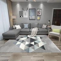 modern carpets geometric pattern nordic minimalist coffee table blanket soft bedroom rug anti slip carpet for living room decor