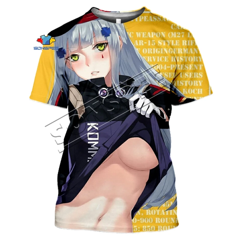 Повседневная модная футболка с 3D принтом для женщин и мужчин аниме Re:zero Rem Ram Милая