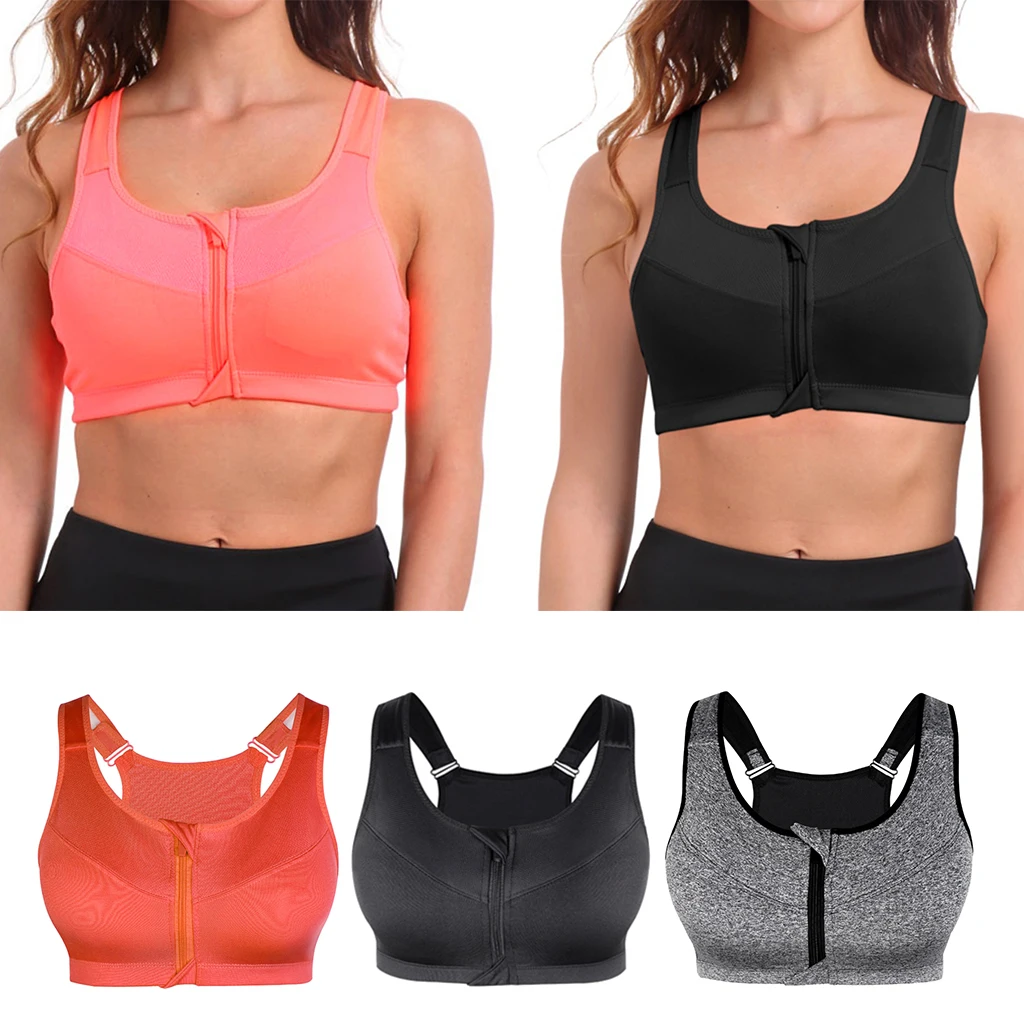 

Бюстгальтер пуш-ап, с регулируемыми лямками, на молнии спереди