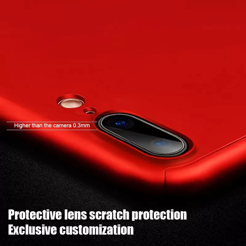 360 Полное покрытие чехол для iPhone X 8 6 6s 7 Plus 11 Pro Max PC защитный 5 5s XS max xr со стеклом |