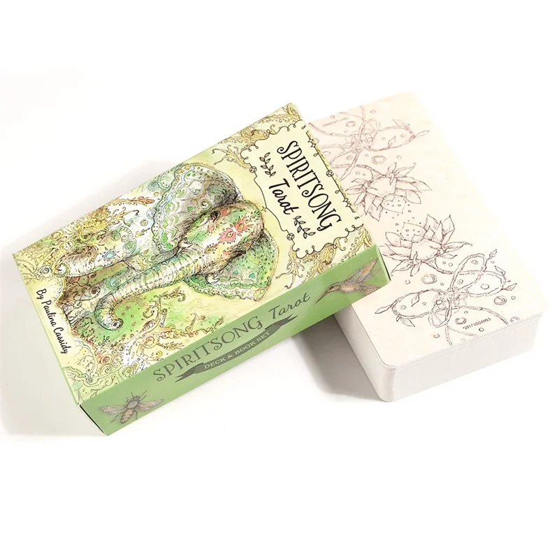 New Spiritsong Tarot Cards Deck Games Oracle Party Playing Card English Table Board Game Divination Fate Entertainment | Спорт и