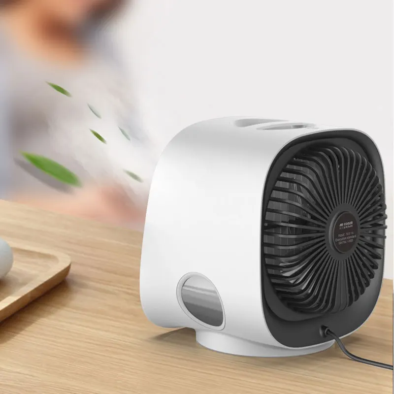 USB мини-кондиционер ночник портативный увлажнитель настольный воздушный кулер