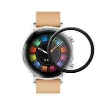 3D Curved Edge Soft Clear Protective Film Full Cover Protection For Huawei Watch GT 2 GT2 42MM Smartwatch LCD Screen Protector