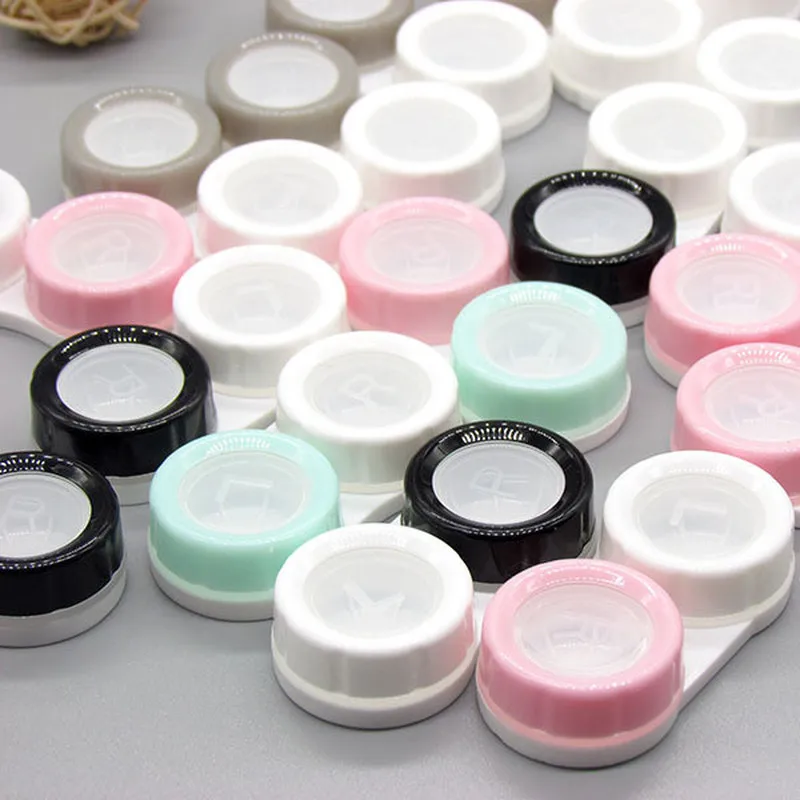 Косметический Чехол для контактных линз 1 шт. коробка ухода за глазами двойная