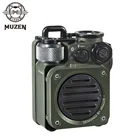 Беспроводной динамик MUZEN Wild Mini Bluetooth 5.0, водонепроницаемый, в стиле панк, ретро, творческий подарок на день рождения, рождественский подарок
