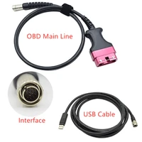 auto scanner diagnostic tester main line usb cable for_porsche ii obd scan tester main line usb cable for piwis ii