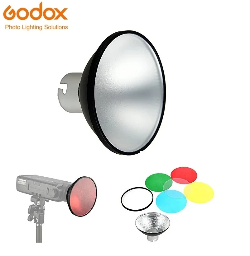 Godox AD M стандартная тарелка для отражения красоты с 5 цветными фильтрами мягкий