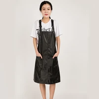 hairdressing workwear hair salon beauty pet clothes apron double sided waterproof barber shop baked oil work clothes female