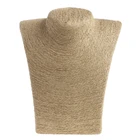 Женская веревка манекен бюст Ювелирных Изделий Дисплей Стенд Полка держатель ожерелье Подставка-бюст