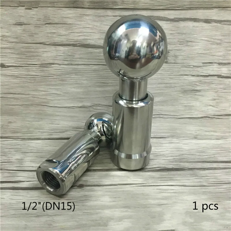 Вращающаяся сопла для чистки резервуара 1/2 дюйма 3/4 SS304 поворотная с резьбой